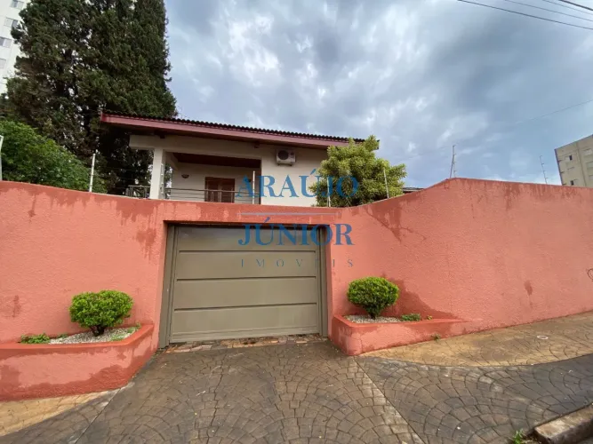 Casa de Luxo para Locação em Americana-SP, Vila Santa Catarina: 04 Quartos, 1 Suíte, 3 Sal