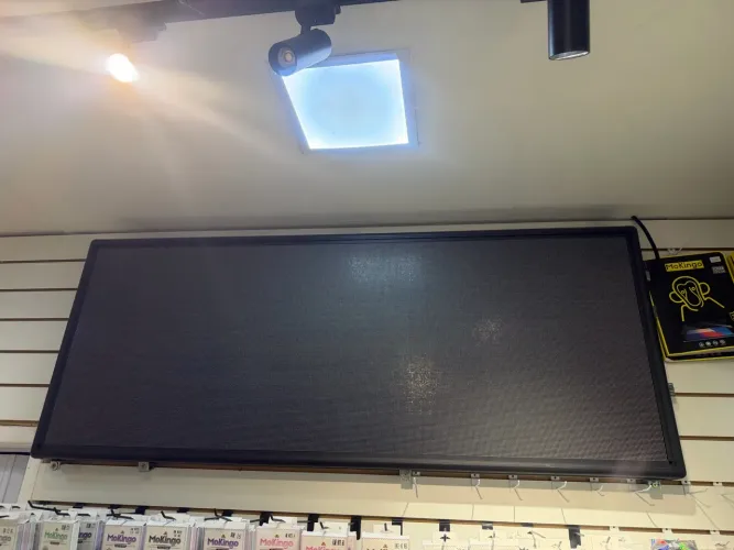 Painel de LED P3 Outdoor 160x66cm Wi-Fi - Excelente oportunidade