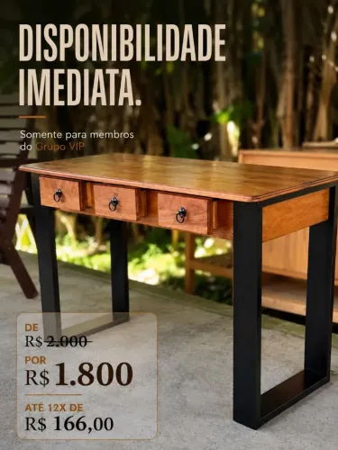 Mesa de escritório versátil 