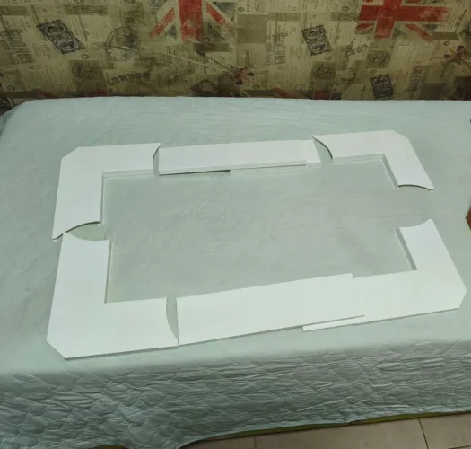 Moldura ar condicionado