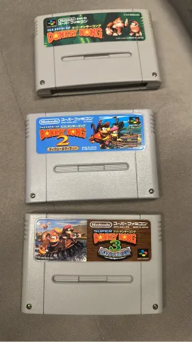 Triologia Donkey Kong Original Snes