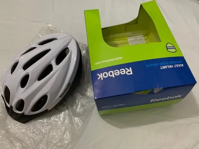Capacete Reebok Adulto Bike Skate Patins Patinete Regulável 16 Entradas de Ar Novo