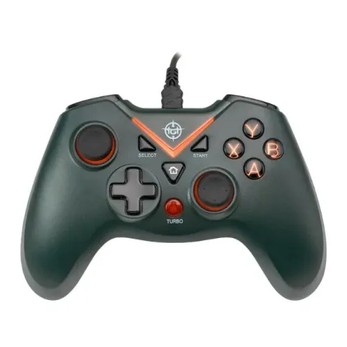? CONTROLE GAMER TGT T90 PC / PS3 / ANDROID - VERDE
