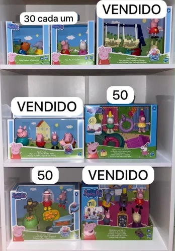 Bonecos Peppa Pig Hasbro - Intactos