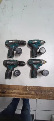 parafusadeira e furadeira Makita 2 kits