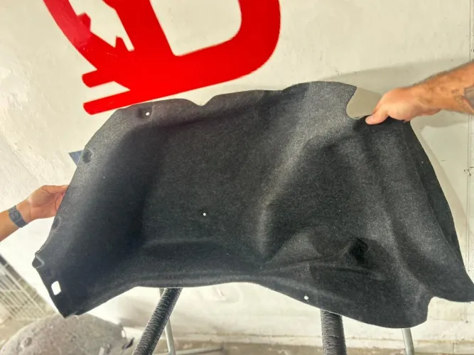 Forro lateral do porta mala direito do Honda Civic 2012 a 2021 original 