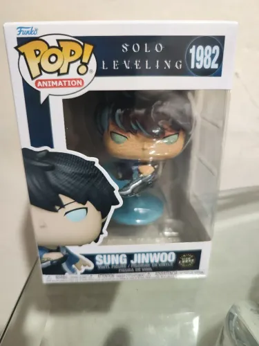 Funko Pop Sung Jinwoo Glow Chase 1982 Solo Leveling