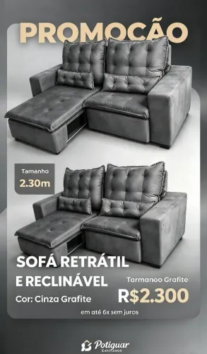 Promoção de sofá 