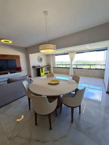 Apartamento Mirante Patamares 3 Suítes 126m² Vista Mar Reg. Pituaçu Piatã
