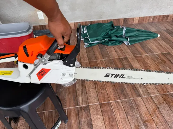 Motosserra MS-382 STIHL Nova completa, Meu zap e ligação: *