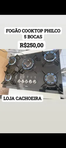 FOGÃO COOKTOP