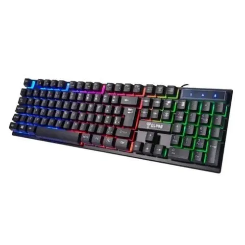 Teclado Gamer RGB Semi Mecânico - Pouco Uso