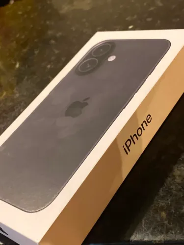 iPhone 16 256gb preto lacrado garantia de 1 ano
