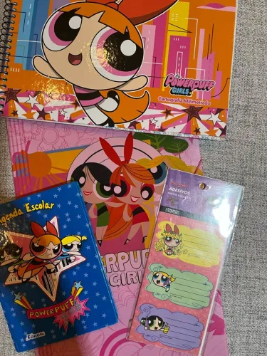 Kit papelaria meninas super poderosas