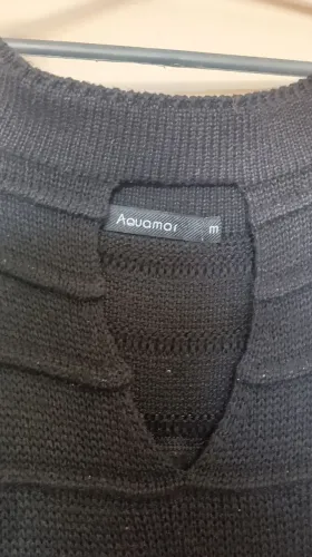 Vestido AQUAMAR de tricot, Tam M