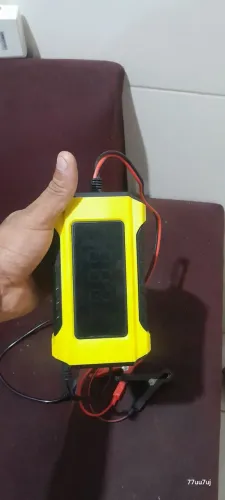 Carregador de bateria de moto e carro digital