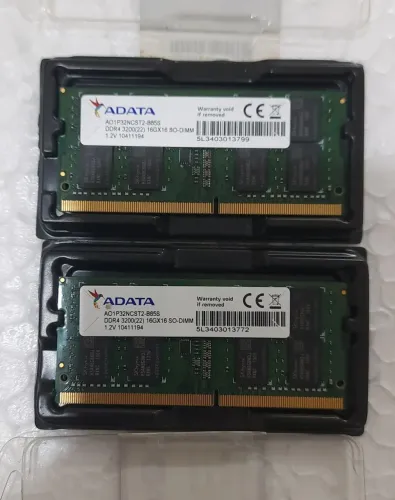 MEMÓRIA RAM DDR4 32GB (2 X 16GB) 3200mhz