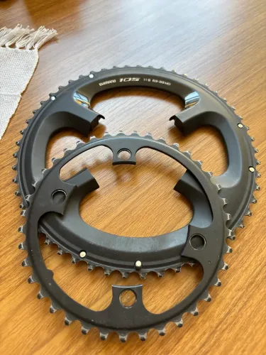 Coroas Shimano 105 53-39 MD