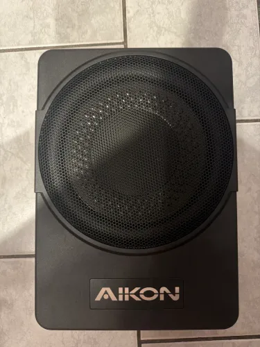 Caixa Som Amplificada Automotiva Sub Slim 150W 10.1pol Universal