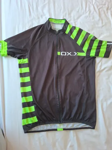 Camisa de ciclismo OPERACIONAIS verde tamanho GG