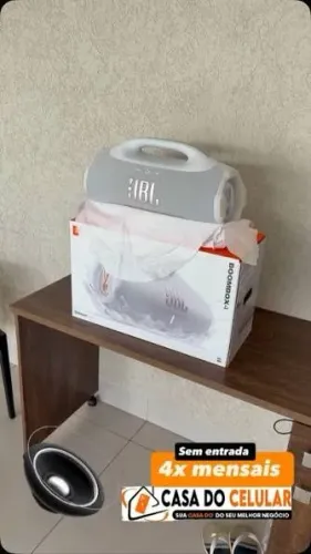 JBL Boombox 4 Branco Nova 