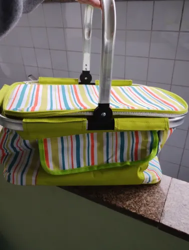 Bolsa térmica tipo cesta