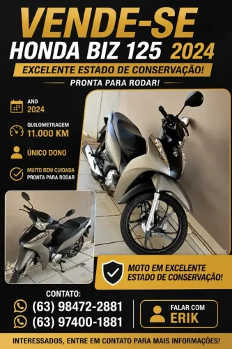 Vendo honda biz