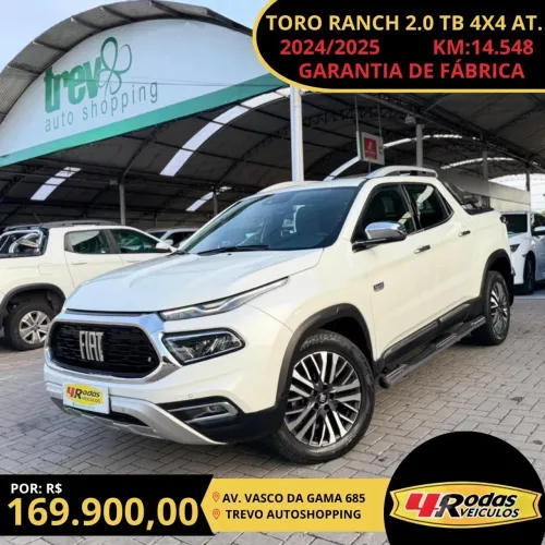 Fiat Toro Ranch 2.0 16V 4X4 Diesel Aut. 2025