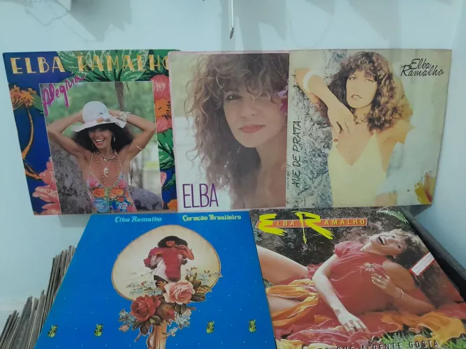 Lote de Discos da Elba Ramalho 