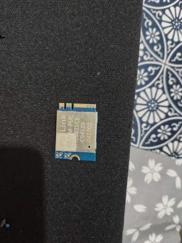 Wifi 5 (2.4 e 5ghz) e bluetooth 5 ngff vision r15