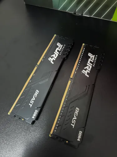 Memórias ram 32gb(2x16) ddr4 3200hz