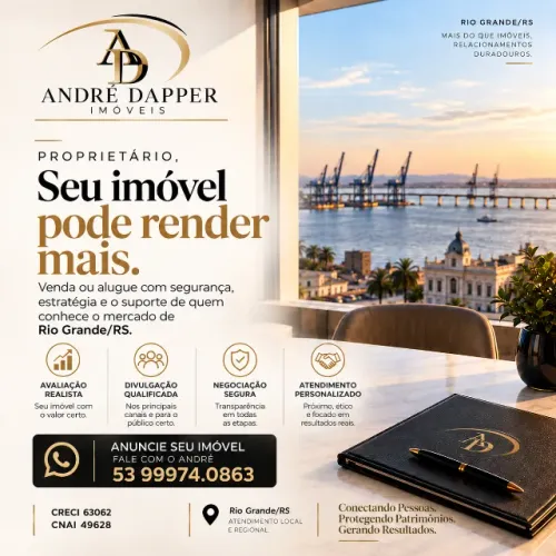 Tem um imóvel para alugar ou vender em Rio Grande?