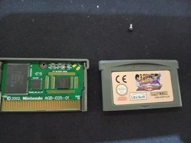 Super Street Fighter II Turbo Revival Europeu para Gameboy Advanced / GBA / NDS Fat e Lite