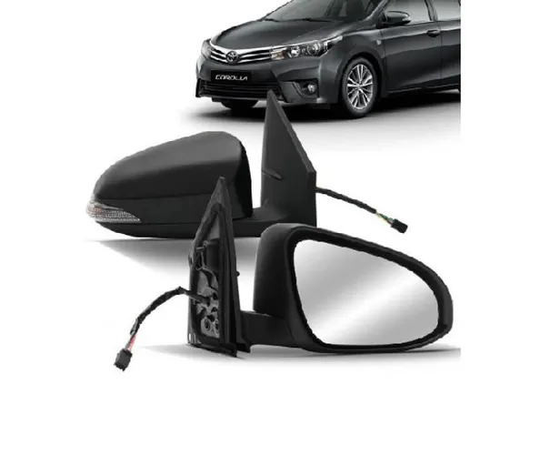 Par Retrovisor Toyota Corolla Elétrico Com Pisca 2014 2015 2016