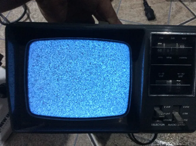 Tv radio antigo broksonic ano 1984