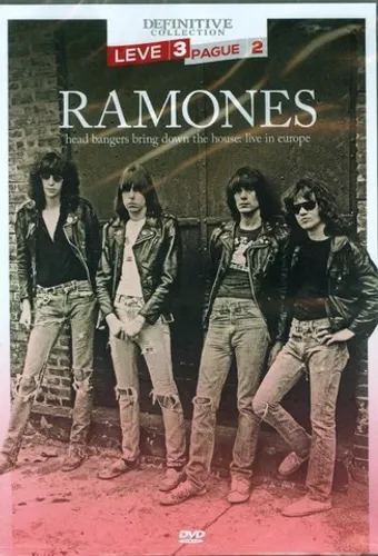 DVD Ramones Head Bangers Bring downThe House: Live in Europe