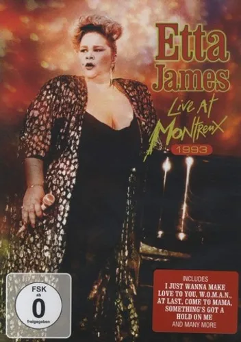 DVD Etta James Live At Montreaux