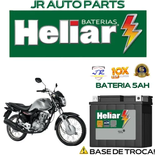 Bateria Heliar 5Ah Start 160 2022