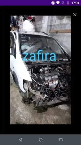 Sucata de Zafira para venda de peças