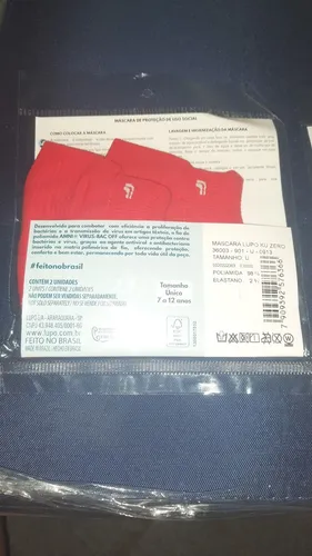 Máscaras da lupo infantil 