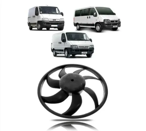 ventoinha pequena sem motor ducato jumper boxer 2.3 2010 a 2017