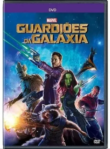 DVD GUARDIÕES DA GALÁXIA MARVEL