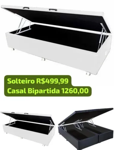 Base Baú Solteiro(Pague na entrega)