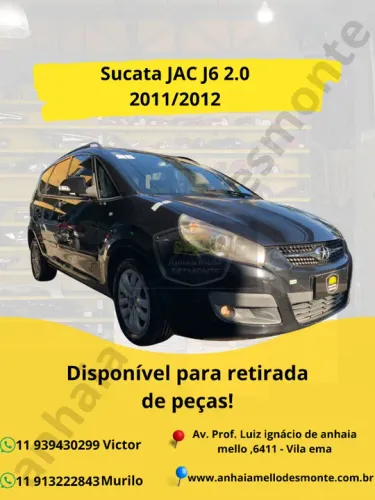 Sucata JAC J6 2.0 2011/2012