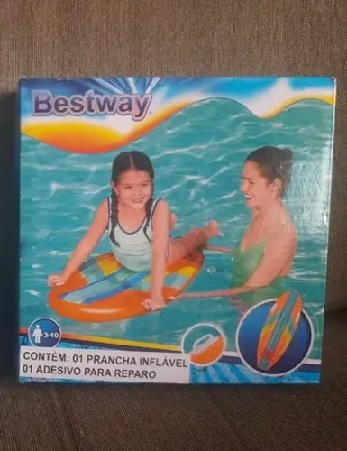 Prancha inflável Bestway<br>Nova, na caixa lacrada