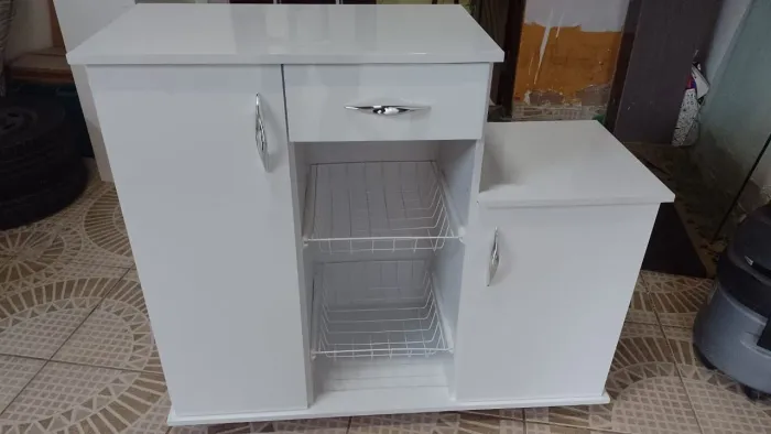 Fruteira para gela água e micro-ondas branca 