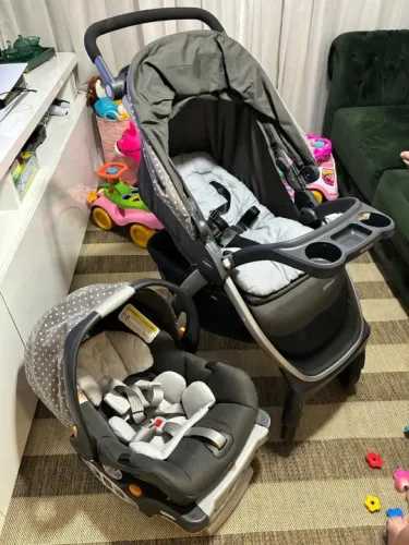Carrinho de Bebe Chicco 3 em 1 