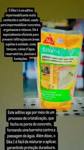 Aditivo Impermeabilizante para concreto