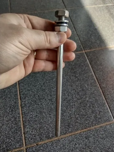 Poço termométrico inox fermentador cerveja artesanal 