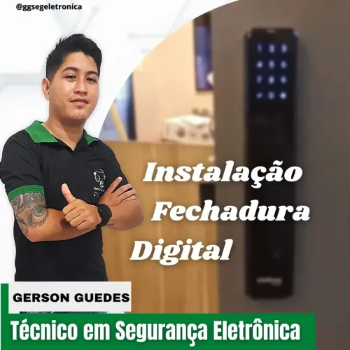 Instalador de Fechadura Digital - Automação de Motor - Alarme (LEIA A DESCRIÇÃO)